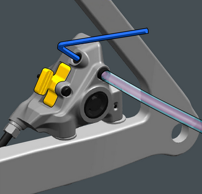 работа тормозной системы shimano