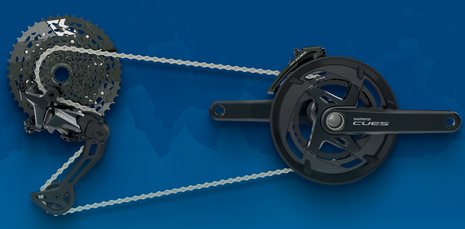 новая велосипедная группа Shimano