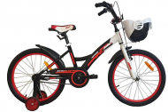 Детский велосипед VNC Wave AC 20 black/red (на возраст 6 - 9 лет)