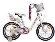 Велосипед VNC 16" Miss AC white/purple